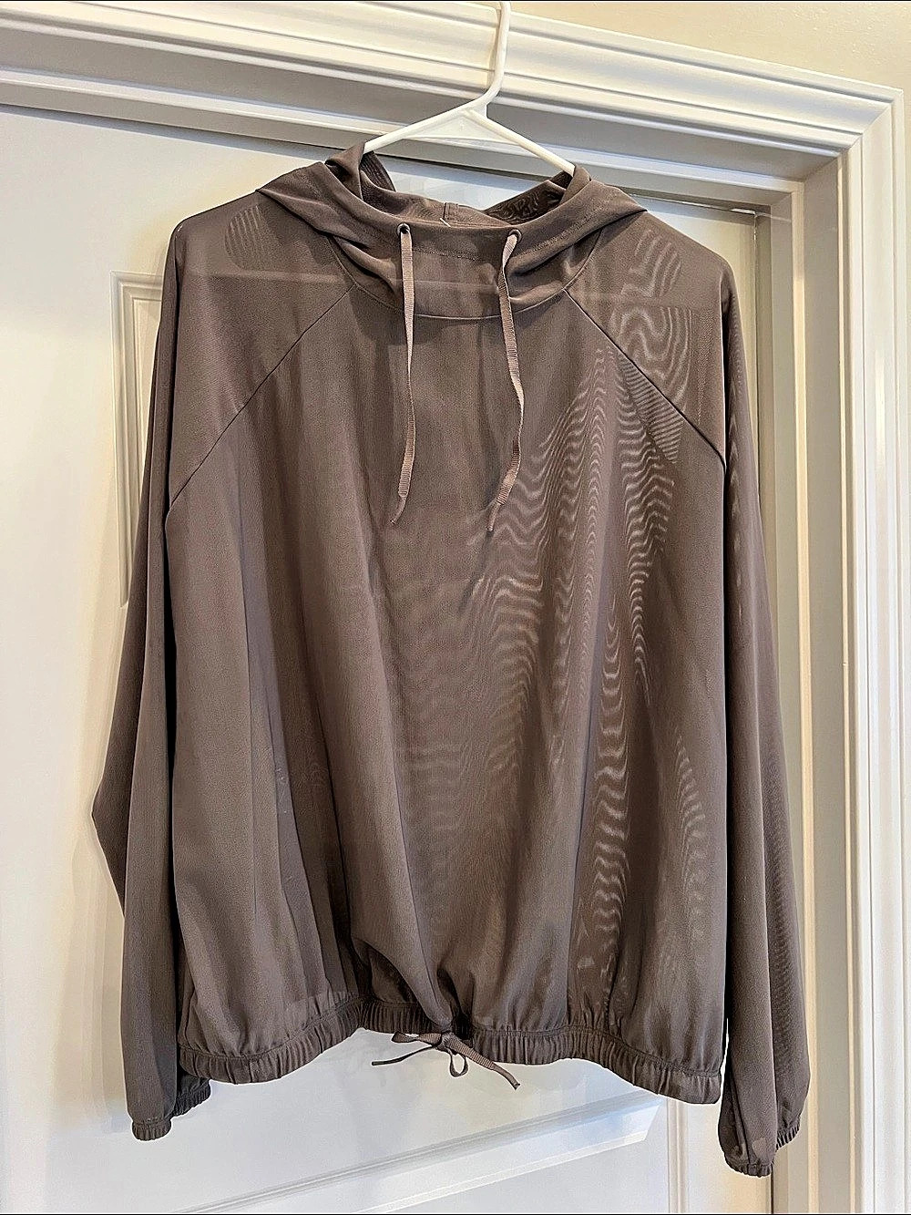 Calvin Klein Mesh Mocha Hoodie